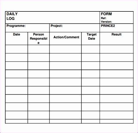 log sheet template excel excel templates excel templates