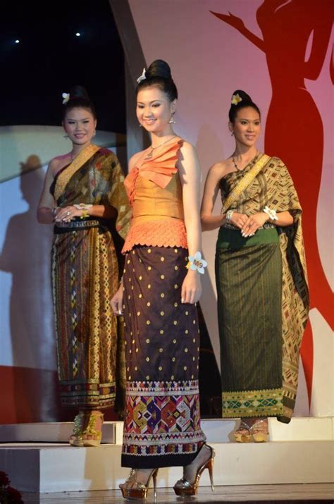 Lao Silk Thai Traditional Dress Traditional Dresses