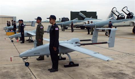 thailand resmi gunakan drone intai  buatan lokal