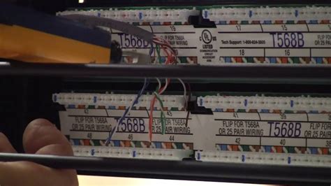 patch panel wiring youtube