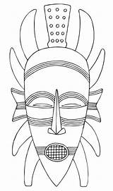 Masque Mascaras Africanas Africain Afrique Masken Afrikanische Afrikaanse Chalkboard Maskers Africains Senufo Artyfactory Máscaras Máscara Aboriginal Masques Peindre Afro Africaine sketch template