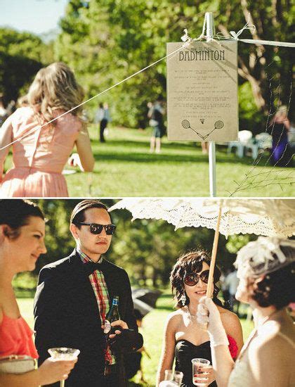 Gatsby Inspired Cocktails Summer Garden Wedding Vintage