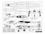 Lightning 38 Lockheed Plan Plans Freercplans Berkeley Walt Line Airplane sketch template