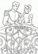 Cinderella Coloring Pages Prince Ministerofbeans sketch template