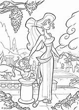 Hercules Coloring Pages Disney Hera Cupid Coloriage Book Hercule Para Colorear Kids Printable Princess Dibujos Color Megara Imprimir Dessin Dessiner sketch template
