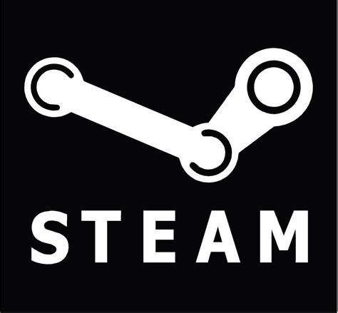Steam Logo Jumbo Sticker Decal Pc Gaming Steam Valve Ebay