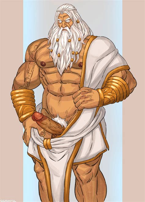 rule 34 bara beard deity dilf gooeygruntz greek mythology mature male