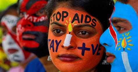 the number of new hiv cases in india is falling but not
