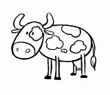 Dibujo Dibujos Vaca Colorear Para Vacas Source Coloring Pages sketch template