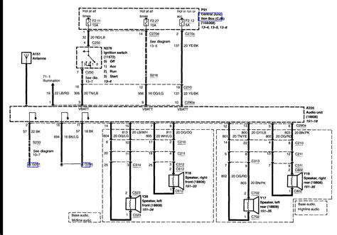 ford explorer radio wiring diagram  wiring collection