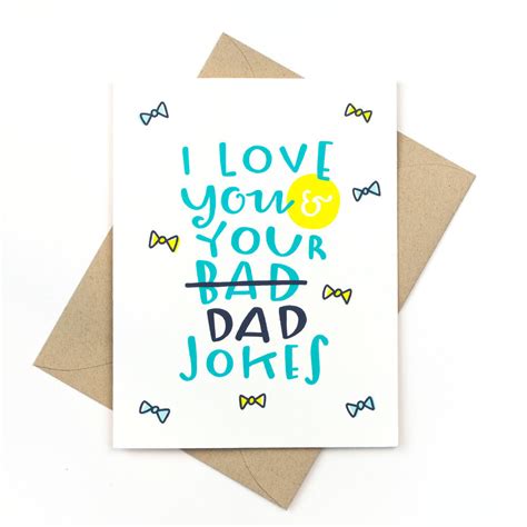 Funny Father S Day Card Dad Jokes Pinwheel Print Shop
