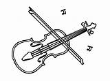 Violino Instrumentos Musicais Instrumento Colouring Fiddle Tudodesenhos Abrir sketch template