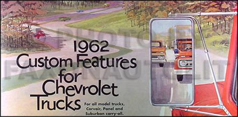 chevy van pickup truck reprint color accessory catalog