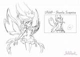 Lolirock Shanila Gratuit Posings Danieguto Lyna Magique Wikia Youloveit Cry Coloriages sketch template