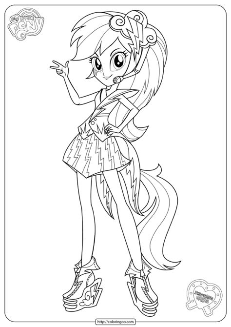 fluttershy equestria girls colouring pages thekidsworksheet