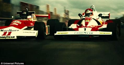 rush f1 movie about james hunt and niki lauda released on trailer video daily mail online