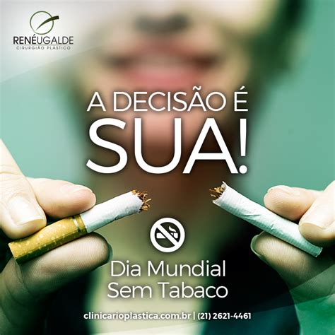 Dia Mundial Sem Tabaco Clínica Rio Plástica