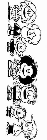 Mafalda sketch template