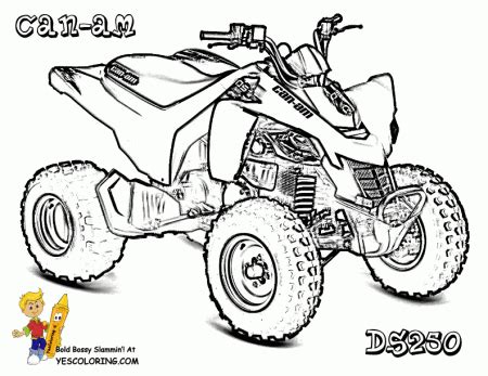 coloring page quad vehicles  coloring pages coloring home