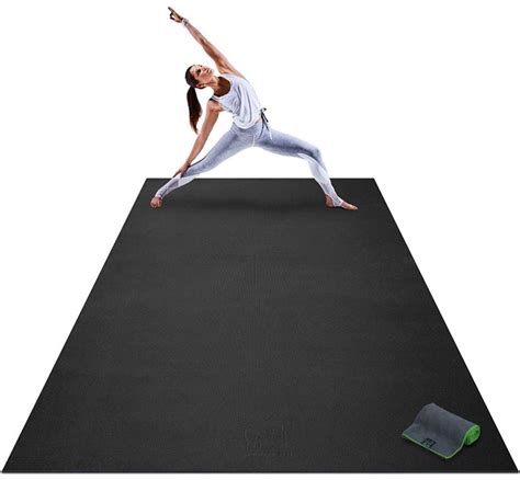 premium extra large yoga mat gym ready equipment