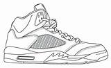 Shoes Jordans Yeezy sketch template