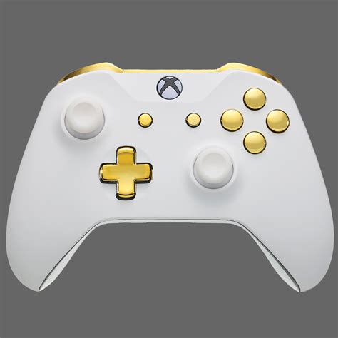 xbox  controller white velvet gold custom controllers touch  modern