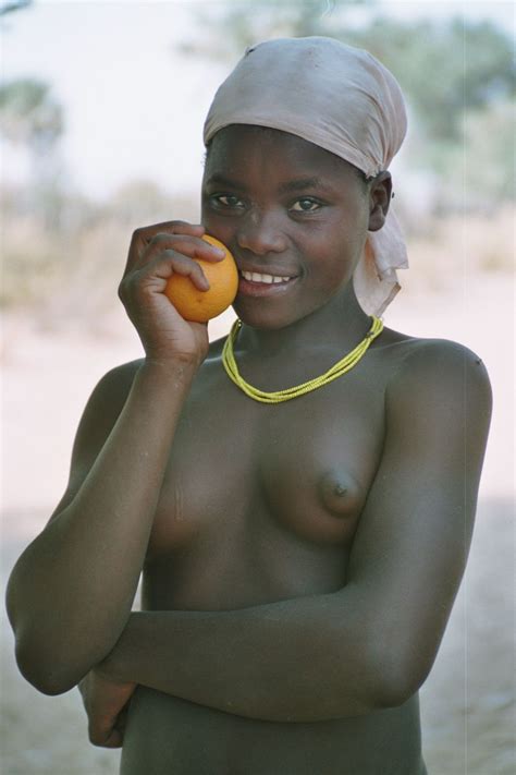 topless native african girl from botswana women of color