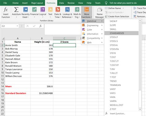 calculate  score  excel  table