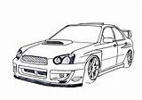 Jdm Subaru Autos Desenhos Sti Wrx Impreza Dibujo Supra Hatchback Mk4 Trike Homem Lata Template Tunados Colorir Diseno Coche sketch template