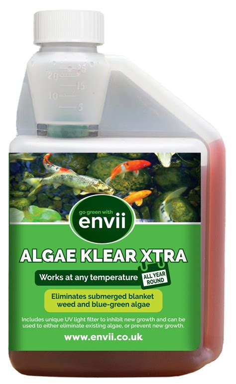 envii algae klear xtra fast acting pond algae treatment envii