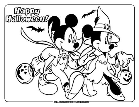 disney coloring pages  sheets  kids mickey  friends halloween