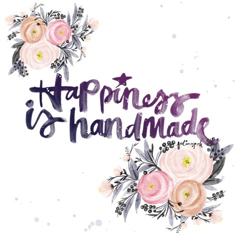 happiness is handmade calligraphy lettering and quotes felingpoh calligraphy