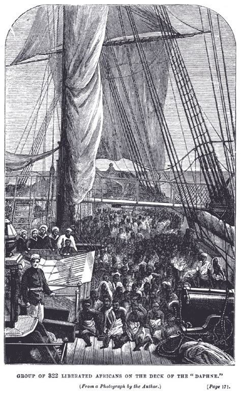322 Liberated Slaves Aboard The Daphne