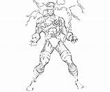 Cyclops Coloring Pages Men Abilities Gambit Marvel Color Printable Getcolorings Kids sketch template