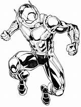 Pages Avengers Wasp Panther Antman Pym Comicbook Gomez Prepares Pantera Spesielt Assamble Fpeniche P16 Mcu Maquilleuse Galery Funnet Coloriages Superheroes sketch template