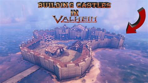 building castles  valheim youtube