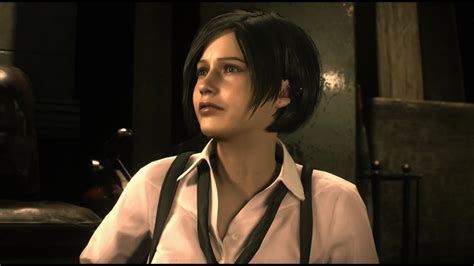 Ada Wong Hair On Claire Redfield Noir Resident Evil 2 Remake Youtube
