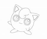 Jigglypuff Coloring Pages Pokemon Getcolorings sketch template
