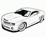 Camaro Coloring Pages Chevy Car Rod Hot Clipart Truck Chevrolet Camero Cars Printable Print Color Sports Silverado Kids Pdf Getcolorings sketch template