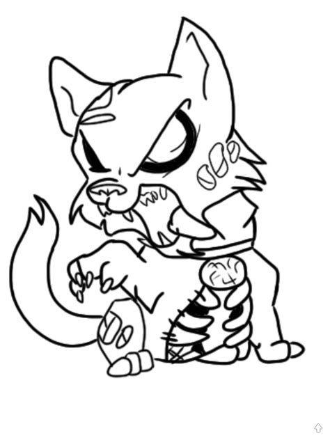 zombie cat coloring pagespng  coloring pages
