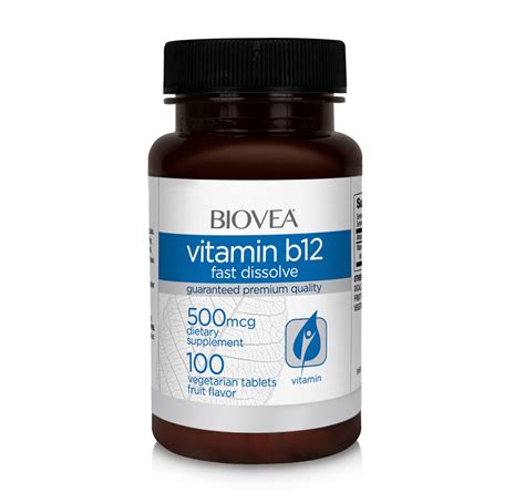 vitamin  mcg  fast dissolve tablets biovea