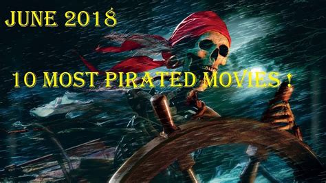top 10 most pirated movies june 2018 youtube