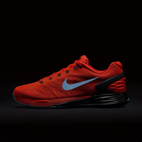 Nike Womens Lunarglide 6 Running Shoes Bright Crimson Black