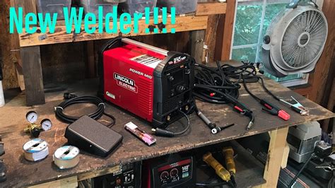 lincoln electric power mig  mp welder youtube