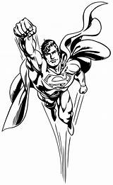 Superman Coloring Pages Kids Color Print Super Adult Printable Beautiful Heroes Justcolor sketch template