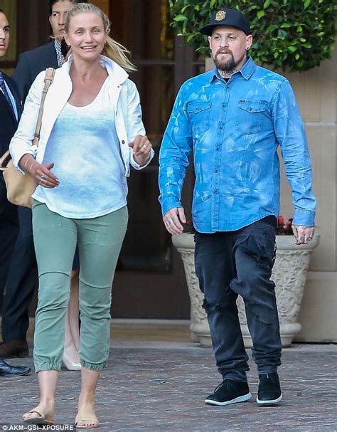 Cameron Diaz Looks Blissfully Happy On Casual Outing With Husband Benji