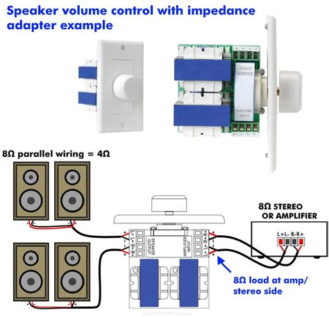 volt speaker volume control wiring diagram wiring diagram