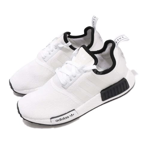 adidas originals nmdr white black men running casual shoes sneakers db ebay