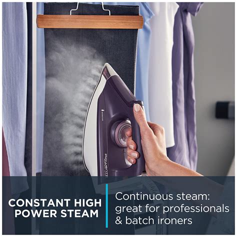 rowenta  dg perfect steam  watt eco energy steam iron station stainless