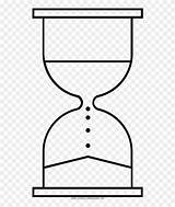 Hourglass Sablier Orologio Colorare Clessidra Horloge Pinclipart Disegni sketch template